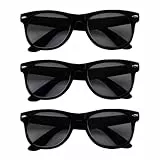 Boland - Partybrille im Set, 3 Stück, Brillen für Erwachsene, Spaßbrille, ohne Sehstärke, Sonnenbrille, Bad Taste Outfit, Zubehör für Faschingskostüme, Schwarz