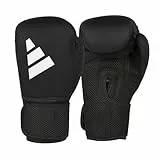 adidas Boxhandschuhe Hybrid 25 - Einstiegsmodell - Schwarz, 12 oz