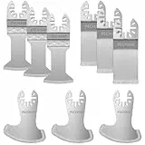 PECHAM 9PCS Diamant Sägeblatt, Oszillierwerkzeug Zubehör für Mörtel entfernen und weiche Fliesen schneiden, Fit Porter Cable Black & Decker Rockwell Ridgid Ryobi Milwaukee Chicago Craftsman