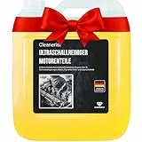 Die Seifenblase® 5L Ultraschallreiniger Konzentrat (1:10) für Werkstatt, Motorenteile & Vergaser - entfernt Fett, Öl und Schmutz - Ultraschallbad auch für Dichtungen, Kolben, Ventile, Einspritzdüsen