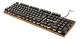 DELTACO GAMING Tastatur, LED, Orange