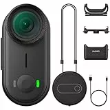 AKASO Mini Action Cam 4K30FPS - Körperkamera 64GB Tragbare Vlogging-Kamera mit 3m Wasserdichtigkeit, 360 Minuten Aufnahmezeit, POV-Kamera für Sport, Vlog, Haustier (Keychain3)
