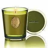 M&SENSE Duftkerze Sandelholz Jasmin,260g Duftkerzen im Glas Natürliche Soja-Kerze,55 Stunden Brenndauer,Weihnachten Kerzengeschenke für Frauen & Männer