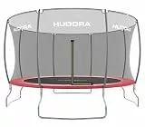 HUDORA Trampolin Fantastic in versch. Größen - Gartentrampolin mit Sicherheitsnetz - Sporttrampolin für bis zu 100kg - Familien-Trampolin mit extra breiter Randabdeckung für Kinder & Erwachsene