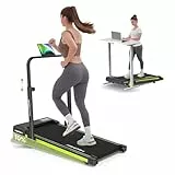 HADMAX Walking Pad mit 10% Steigung 3,0 HP Laufband für Zuhause klappbares mit Magnet-Fernbedienung,Laufband-Schreibtisch mit LED-Anzeige und Einziehbares Steigrohr,12 HIIT,Bis 136 kg