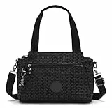 Kipling Elysia Mittelgroße Schultertasche, Schultertaschen, Signature Emb (Schwarz)