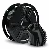 FLASHFORGE PETG 3D-Druckerfilament 1,75 mm - 1 kg Hochpräzises Filament (Schwarz)- Umweltfreundlich & Blisterfrei