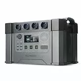 ALLPOWERS S2000 Pro Tragbarer Powerstation 1451Wh, MPPT Solar Generator mit 4x 2400W AC-Steckdosen, 0–100% inner 1,5 Stunden Schnelllade Mobiler Stromspeicher für Wohnmobil, Reisen, Camping, Outdoor
