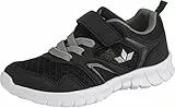 Lico Unisex Kinder Skip Vs Sneaker, Schwarz Grau, 40 EU