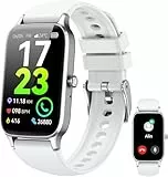 Smartwatch Herren Damen, 1,57' HD Fitnessuhr Herren mit Telefonfunktion, Wasserdicht Smart Watch 110+ Sportmodi, Fitness Tracker mit Herzfrequenz Schlafmonitor Schrittzähler, Sportuhr für Android iOS