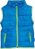 Playshoes Unisex Kinder Steppweste Outdoor-Jacke, Blau, 80 EU