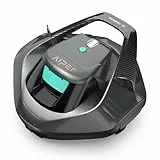 AIPER Seagull SE Poolroboter, Kabellos Poolsauger Akku, Bodensauger mit 90 Min Laufzeit, Automatisches Parken, Dual-Antriebsmotoren & LED-Anzeigen für Flachem Boden Pool bis zu 80 m²