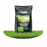 Frühjahr Premium Rasendünger Turbogrün, 10kg für 330m², Dünger gegen Moos, Ideal im Frühjahr, geeignet für Streuwagen, staubarmes Granulat, Rasen dünger