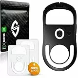 SensoryBoost DPS Glides (2er Set) kompatibel mit Logitech G PRO X Superlight 2 - Ultra Schnell, Abgerundet, Langlebig - PTFE - Ersatz-Mausfüße, Skates – Gaming Maus Upgrade Zubehör