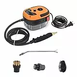 Irishom Tragbarer Dampfreiniger 2500W Tragbare Dampfreiniger Hochdruck-Dampfreinigungsmaschine mit Köpfen für Küchenmöbel Badauto