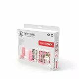 Twistshake 78820 Bottle Bundle (Mädchen), Pink/Weiss