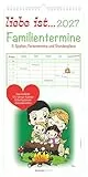 Liebe ist... Familientermine 2027: Familienkalender 22x45 cm mit 5 Spalten, liebevollen Illustrationen & Schulferien (DE/CH/AT) - ideal für Paare, Eltern & Kinder