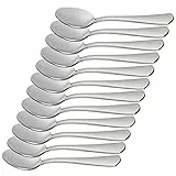 12 Dessertlöffel 15x3,2cm Edelstahl 18/0 Schlichtes Und Elegantes Design