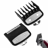 Clipper Guards – 2-teiliges Scherschutz-Set, kompatibel mit Wahl Schermaschinen, inklusive Größen 0,5 & 1,5 Schutzvorrichtungen – professionelles Haarschneidezubehör