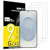 NEW'C 3 Stück für Samsung Galaxy S25 für Panzerglas, Frei von Kratzern, 9H Härte, HD Displayschutzfolie, Ultra-klar, Ultrabeständig