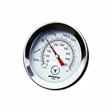 MOESTA-BBQ 10185 Zeigertherometer Ersatz für PizzaRing, PizzaCover oder UDS – aus Bimetall – bis 500 °C Anzeige