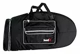 Soundline Gigbag für B-Tuba, Schwarz, Messing, Klassisch, 3/4 B-Tuba, Cerveny Arion