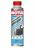 Motul Kühler-Dicht, Kühlmittel-Additiv gegen Kühlwasser-Verlust, Versiegelt Mikrorisse und kleine Lecks in Kühlmittel-Kreisläufen, Für alle Arten von Kühlmitteln, Radiator Stop Leak, 300 ml