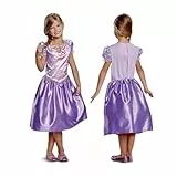Disney Official Classic Rapunzel Dress Up for girls, Rapunzel costume kids Fancy Dress, tangled Dress Up for girls Outfit, Princess Costumes for Girls, costumes for girls S