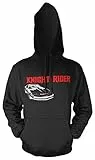 Uglyshirt89 Knight Rider Männer und Herren Kapuzenpullover | Spruch Kitt Geschenk Kult | M1 (M, Schwarz)