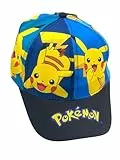 ILS I LOVE SHOPPING Jungen / Kinder Schirmmütze Einstellbare Baseballmütze für Pokemon, blau, Einheitsgröße