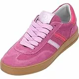 Palado Sneaker Damen Baadas - modische Turnschuhe aus Leder - elegant und bequem - vielseitiger sportlicher Look Rosa UK4,5 - EU37
