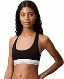 Calvin Klein Damen BH Bralette Unlined Sport, Schwarz (Black), XS