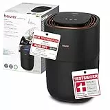 Beurer LB 300 Plus Luftbefeuchter, TESTSIEGER Stiftung Warentest, mit energieeffizienter Kaltverdunstungstechnologie, farbiger Luftfeuchtigkeitsindikator, Filtertrocknungsfunktion, Räume bis ca. 45m²