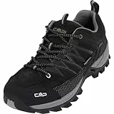 CMP Herren Rigel Low Shoe WP Trekking-& Wanderhalbschuhe, Nero Grey, 44 EU
