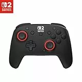 Turtle Beach Rematch Schwarz Kabelloser RGB-Gaming-Controller offiziell lizenziert für Nintendo Switch 2