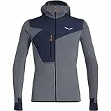 Salewa Herren Puez 2 Dry Hooded Jacket Mens Fleecejacke, Electric Melange/0910, M EU