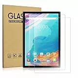 KATUMO 2 Stück Displayschutz für Tablet 10.1 Zoll Universal Displayschutzfolie für Yicty/HotLight/COLORROOM/Fullant/ALLDOCUBE/XGODY/DOOGEE/Blackview 10 Zoll Tab Glas Protector [HD] [9H] [Anti-Kratzer]