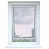 Apalus Fliegengitter für Dachfenster, Insektenschutz zum Anbringen an Klappfenster, Zuschneidbar auf Fenstergrößen bis 150x180cm, Weiß