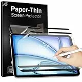 TiMOVO 2 Stück Magnetisch Papier Schutzfolie für iPad Air 11 Zoll (M4/M3/M2-2026/2025/2024), Wiederverwendbar Abnehmbar Matt Folie für iPad Air 11, Anti-Kratzer, Blendschutz Dünn Displayschutz