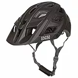 IXS Evo Mountainbike-Helm, Trail/All Mountain, Schwarz, SM (54-58cm)
