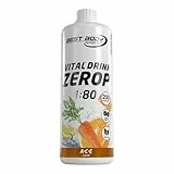 Best Body Nutrition ZEROP Vital Zuckerfreies Getränkekonzentrat Sirup A-C-E Ohne Aspartam 1 L ergibt 80 L Getränk Fitness Drink mit Vitaminen B1 B6 Niacin Kalorienarm Wassersprudler