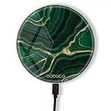 ERT GROUP Original und offiziell lizenziert von Babaco Induktionsladegerät, Muster Marble 015, kabellose Ladestation, 1 Meter 10 W Micro-USB-Kabel