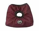 QHP Steigbügel-Überzüge Steigbügel-Schützer Fleece-Futter (Bordeauxrot)