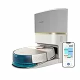 Philips Homerun Serie 7000 Saug-Wischroboter mit Saugstation, 5000 Pa, 360° LiDAR-Navigation, Erkennung Kleiner Hindernisse, 180Min Laufzeit, 185m², App, für Teppiche und Tierhaare, Weiß (XU7100/02)