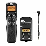 Pixel Fernauslöser Kamera Fernbedienung TW283-E3 Timer Auslöser für Canon EOS R R8 R7 R10 R100 R50V RP RA R6 R6 Mark II 70D 90D 850D 800D 750D 250D 200D usw. für Olympus OM-1 OM-5 EM1-III EM5-III