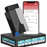 KINGBOLEN EDIAG Elite OBD2 Diagnosegerät Bluetooth,Auto Auslesegerät mit Vollständige System,15 Resets und Aktiver Test, Fahrzeugleistungstest für iPhone & Android,FCA und Can FD,Lebenslange Updates.