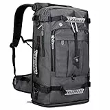 WITZMAN Reiserucksack Herren Groß 40L Reisetasche Rucksack Mit Schuhfach HandgepäCk Flugzeug Fit 17 Zoll Laptop FüR Geschäftsreisen（B681 Silbergrau）