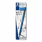 STAEDTLER Zeichenbleistifte Mars Lumograph, unglaublich bruchfeste Premium-Bleistifte, hohe Qualität, spezielle Minenrezeptur, 6 Bleistifte in sortierten Härtegraden im Metalletui, 100 G6