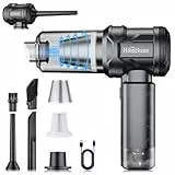 HOMEKANE Handstaubsauger Testsieger, 15000Pa Stark Autostaubsauger Akku mit Bürstenloser Motor, 5 in 1 Kabellos Staubsauger für Büro, Haus, Küche, Tierhaare