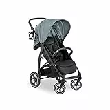 hauck Rapid 4D, Jungle Green - Kinderwagen mit Pannensicheren Gummiräder - ab Geburt bis 22 kg - mit Liegefunktion, UPF 50+, Schnell Klappbar, Becherhalter, Höhenverstellbar